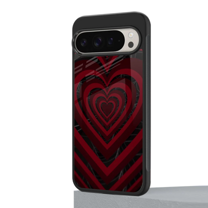 Y2K Hearts X Spider google pixel 9 pro xl mobile cover | shockproof glass phone case