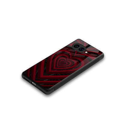 Y2K Hearts X Spider stylish phone case for google pixel 9a | glossy glass and slim fit