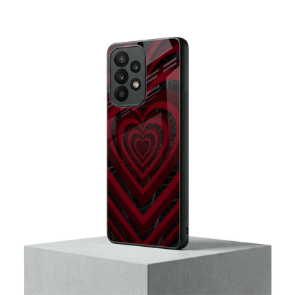Y2K Hearts X Spider samsung galaxy a23 mobile cover | shockproof glass phone case