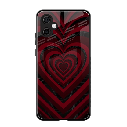 Y2K Hearts X Spider back phone cover | glass case for samsung galaxy a06 5g