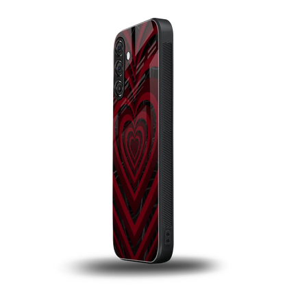 Y2K Hearts X Spider samsung galaxy a55 5g mobile cover | shockproof glass phone case