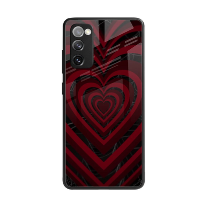 Y2K Hearts X Spider back phone cover | glass case for samsung galaxy s20 fe