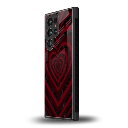 Y2K Hearts X Spider samsung galaxy s24 ultra mobile cover | shockproof glass phone case