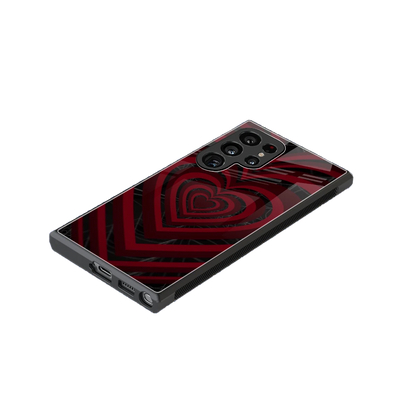 Y2K Hearts X Spider stylish phone case for samsung galaxy s24 ultra | glossy glass and slim fit