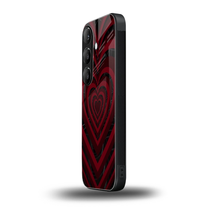 Y2K Hearts X Spider samsung galaxy s25 fe mobile cover | shockproof glass phone case