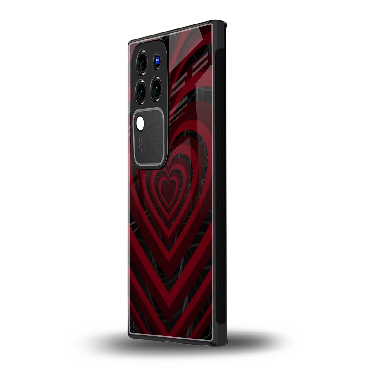 Y2K Hearts X Spidervivo v30 pro mobile cover | shockproof glass phone case