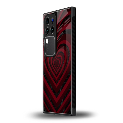 Y2K Hearts X Spidervivo v30 pro mobile cover | shockproof glass phone case