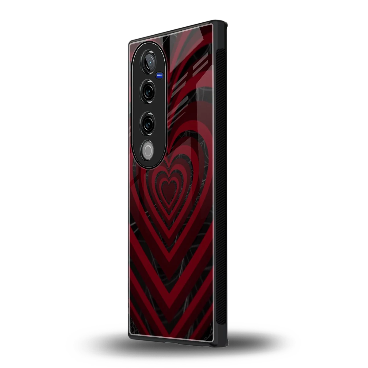 Y2K Hearts X Spider vivo v40 pro mobile cover | shockproof glass phone case