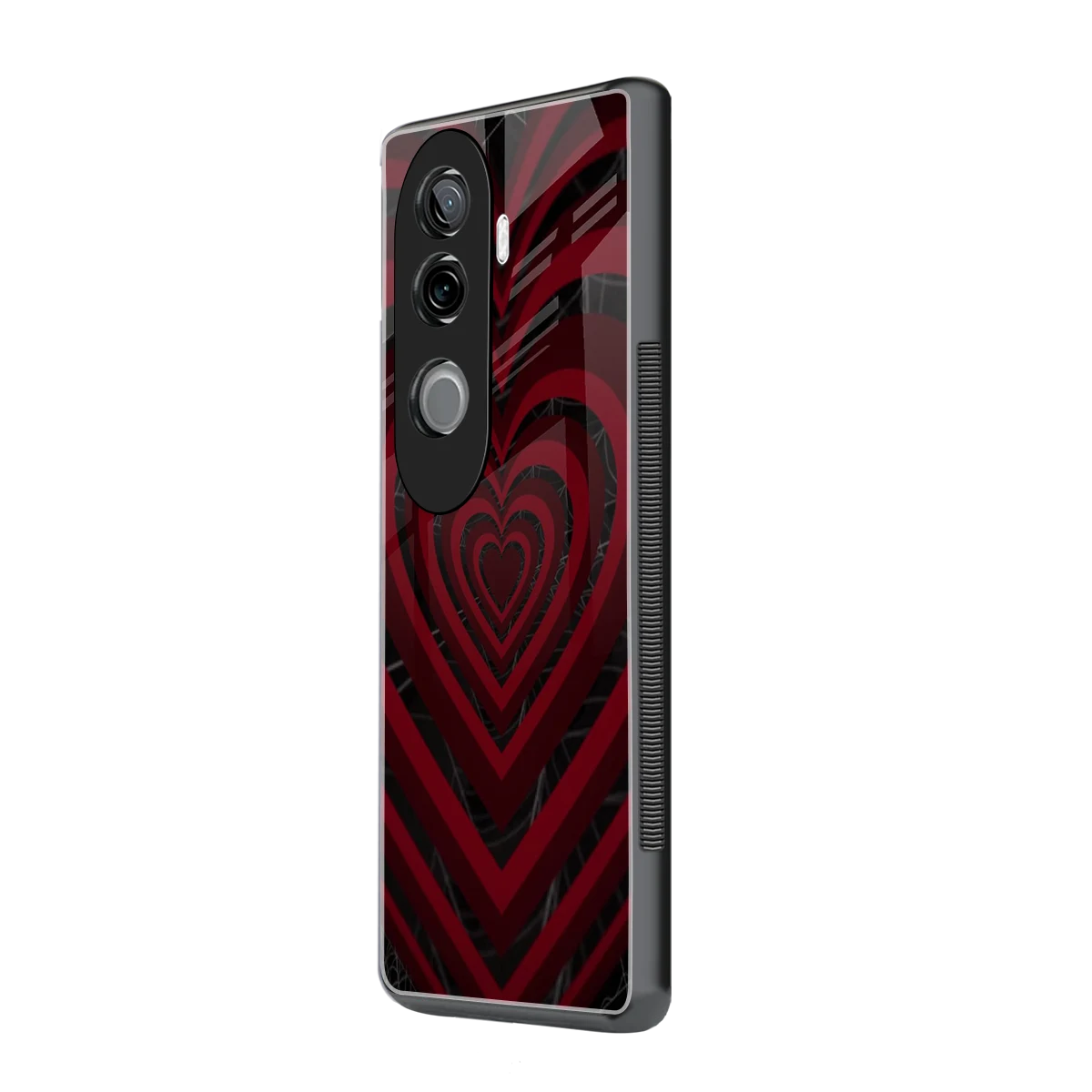 Y2K Hearts X Spider vivo v40e mobile cover | shockproof glass phone case