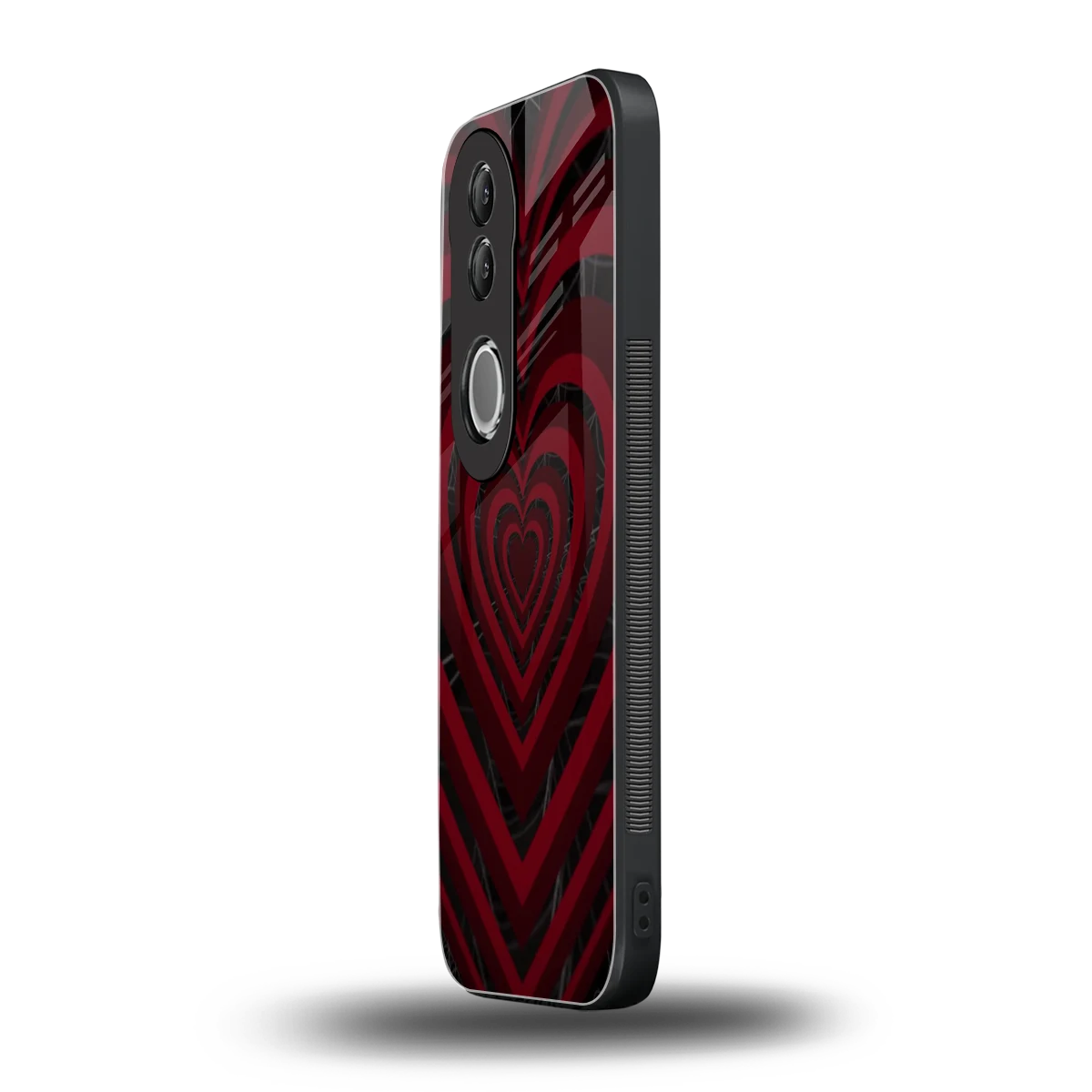 Y2K Hearts X Spider vivo v50 mobile cover | shockproof glass phone case