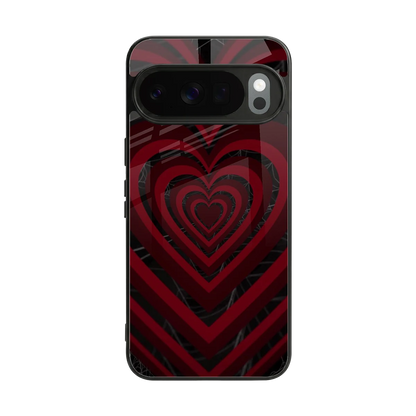 Y2K Hearts X Spider back phone cover | glass case for google pixel 10 pro