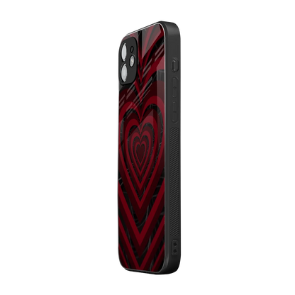 Y2K Hearts X Spider iphone 11 mobile cover | shockproof glass phone case
