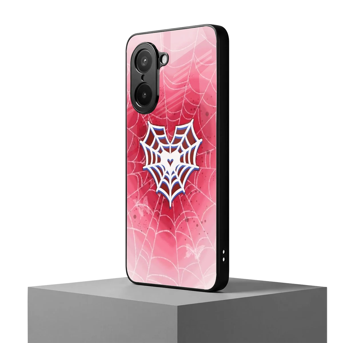 Y2K Hearts X Web oneplus nord ce5 5g mobile cover | shockproof glass phone case