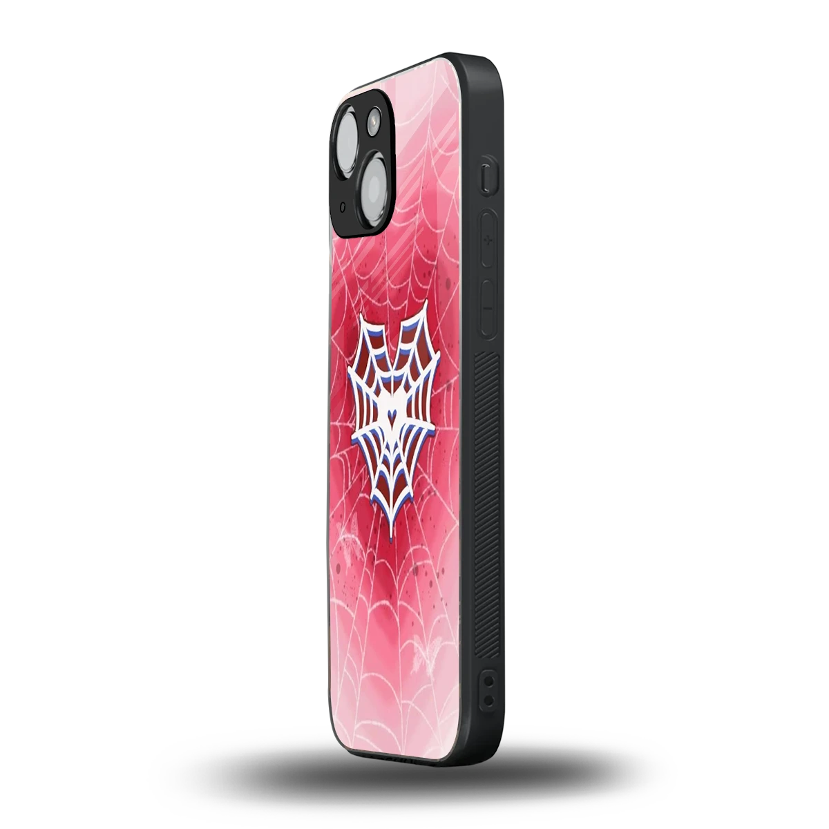 Y2K Hearts X Web iphone 13 mini mobile cover | shockproof glass phone case