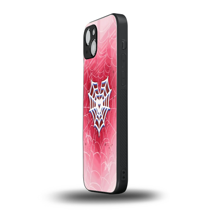 Y2K Hearts X Web iphone 13 mobile cover | shockproof glass phone case