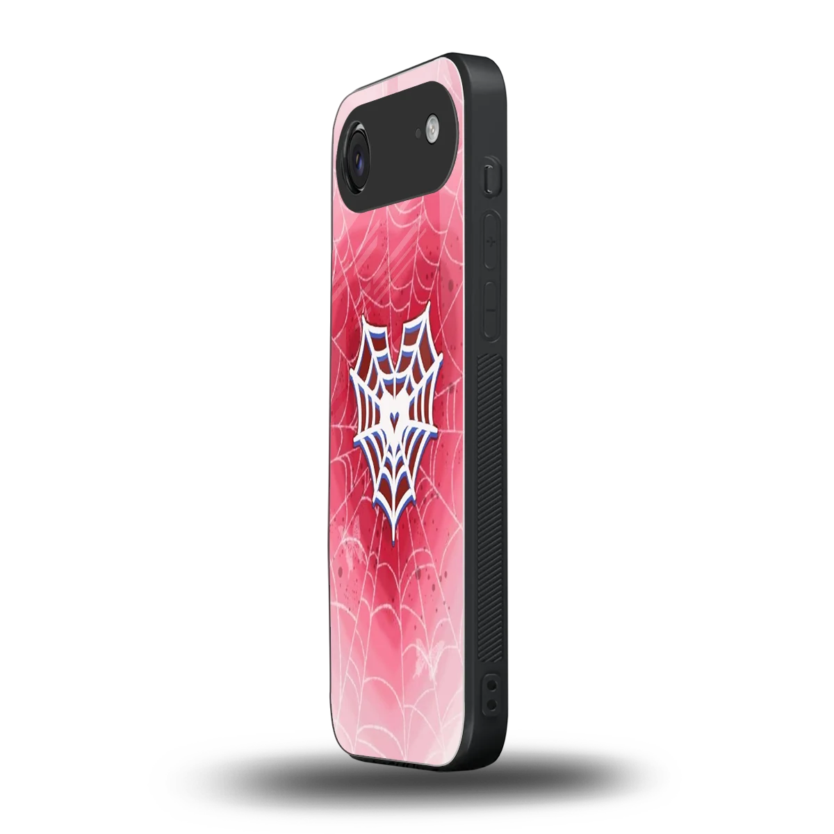 Y2K Hearts X Web iphone air mobile cover | shockproof glass phone case