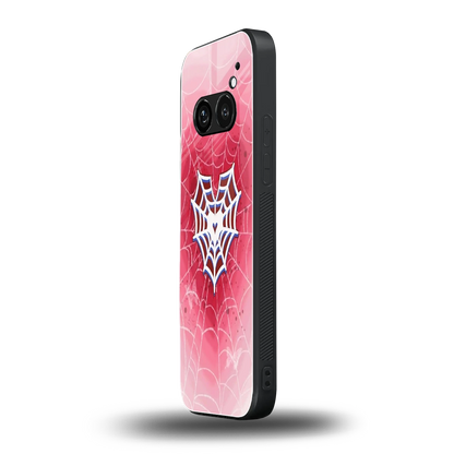 Y2K Hearts X Web nothing phone 2a mobile cover | shockproof glass phone case