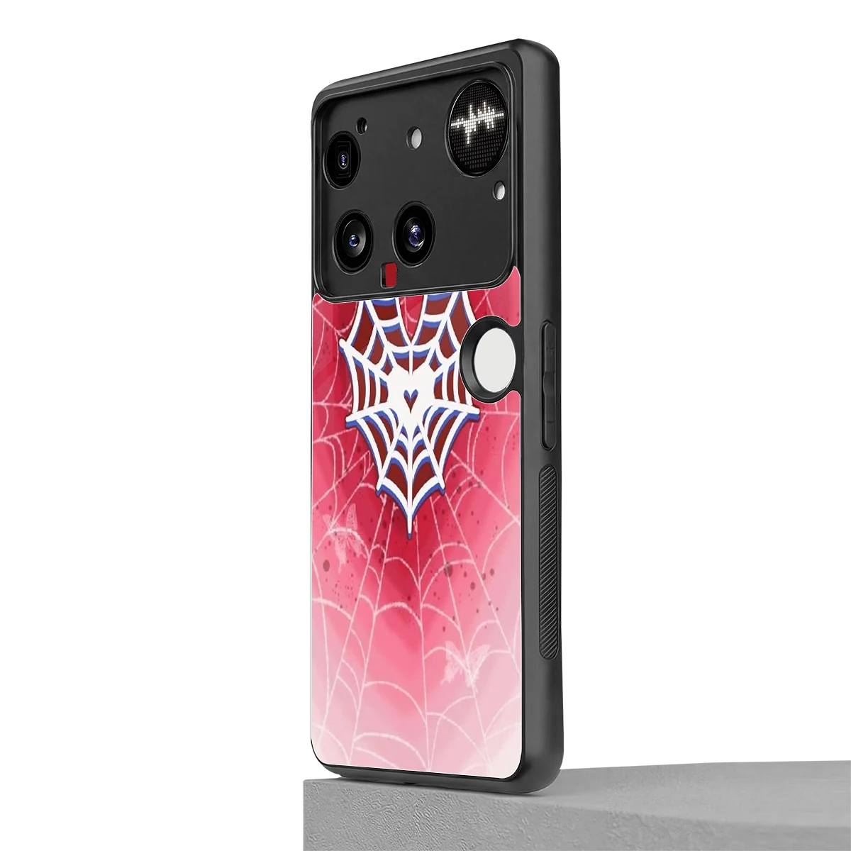Y2K Hearts X Web nothing phone 3 mobile cover | shockproof glass phone case