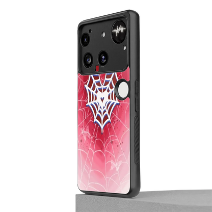 Y2K Hearts X Web nothing phone 3 mobile cover | shockproof glass phone case