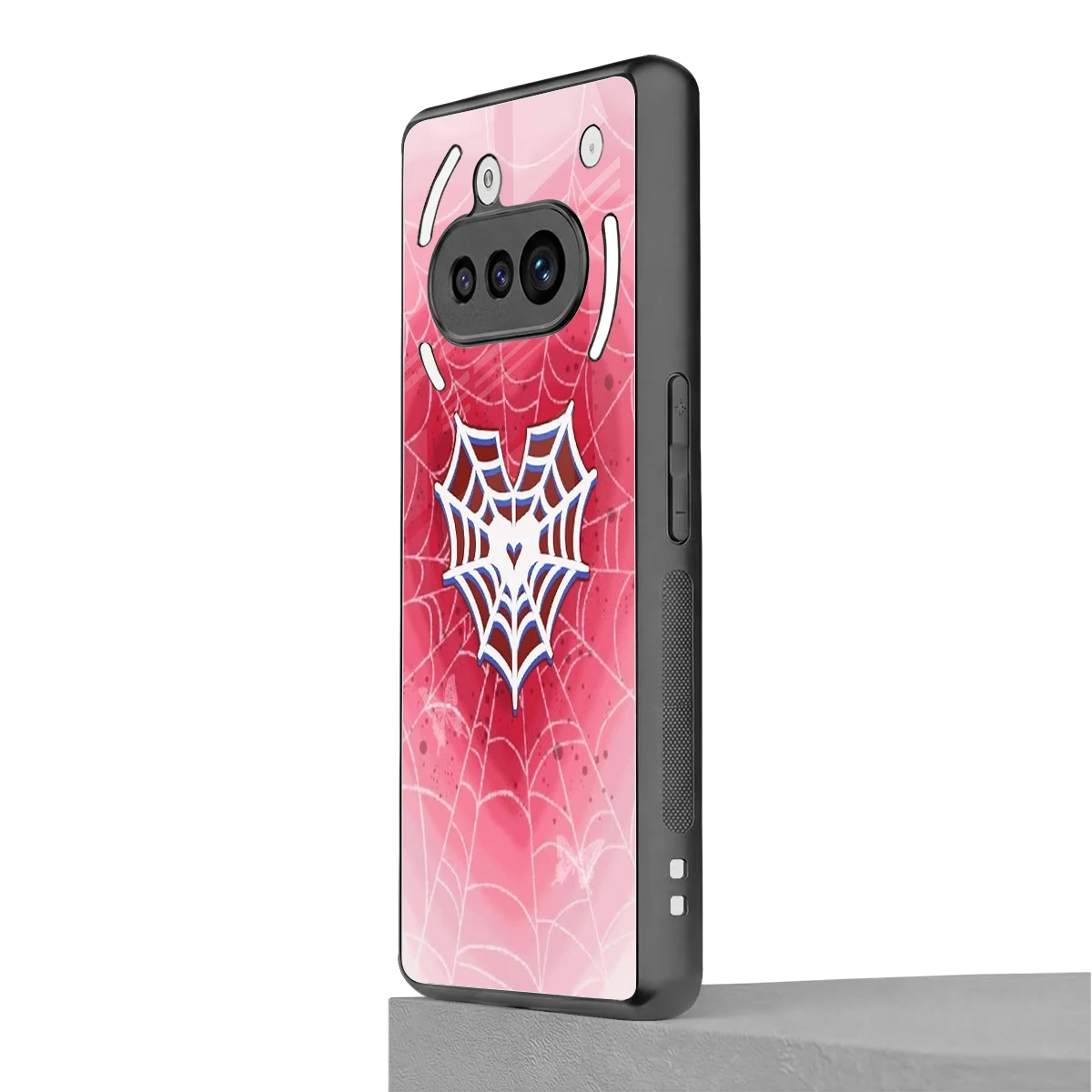 Y2K Hearts X Web nothing phone 3a mobile cover | shockproof glass phone case