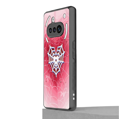 Y2K Hearts X Web nothing phone 3a mobile cover | shockproof glass phone case