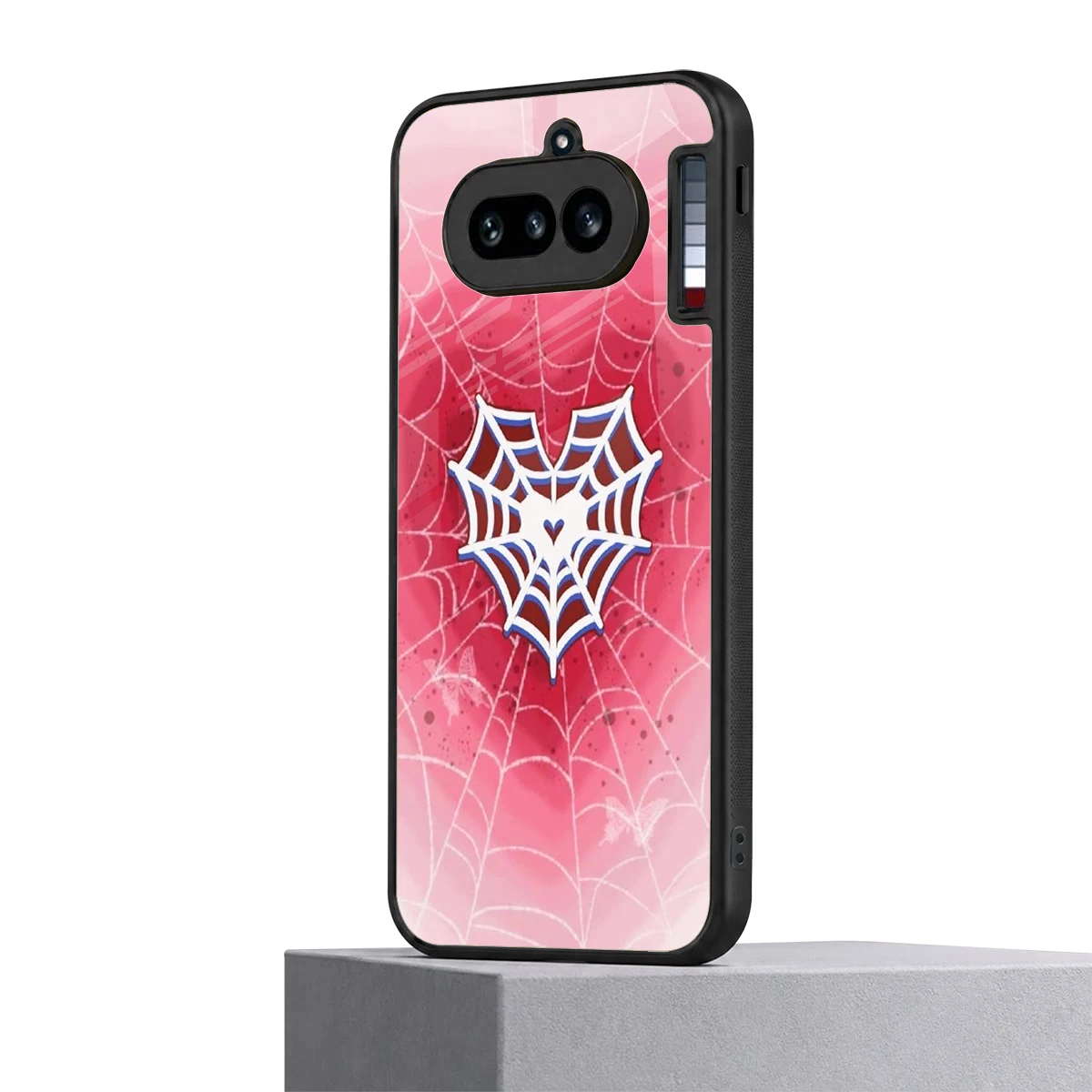 Y2K Hearts X Web nothing phone 4a mobile cover | shockproof glass phone case