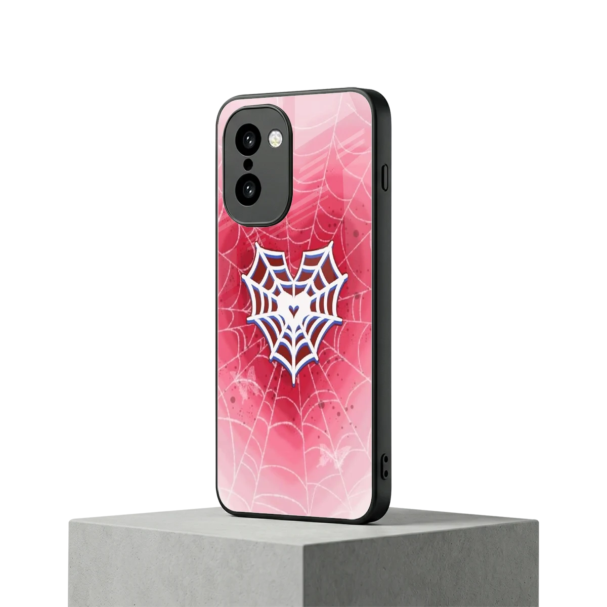 Y2K Hearts X Web oneplus 15r mobile cover | shockproof glass phone case