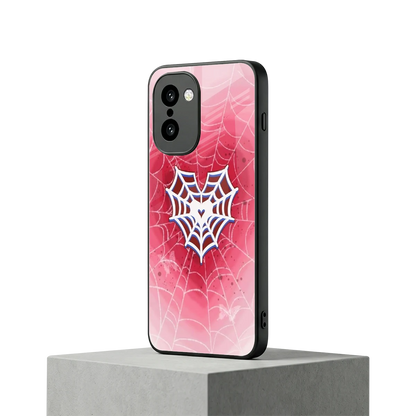 Y2K Hearts X Web oneplus 15r mobile cover | shockproof glass phone case