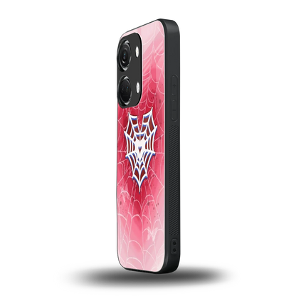 Y2K Hearts X Web oneplus nord 3 mobile cover | shockproof glass phone case