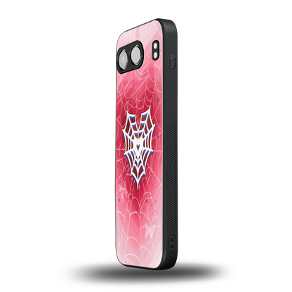 Y2K Hearts X Web oneplus nord 4 mobile cover | shockproof glass phone case