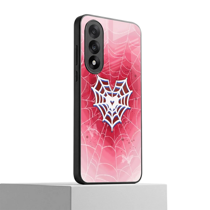 Y2K Hearts X Web oneplus nord 5 mobile cover | shockproof glass phone case