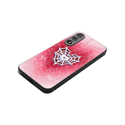 Y2K Hearts X Web stylish phone case for oneplus nord 5 | glossy glass and slim fit