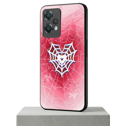 Y2K Hearts X Web oneplus nord ce 2 lite mobile cover | shockproof glass phone case