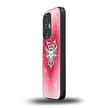 Y2K Hearts X Web oneplus nord ce 3 mobile cover | shockproof glass phone case