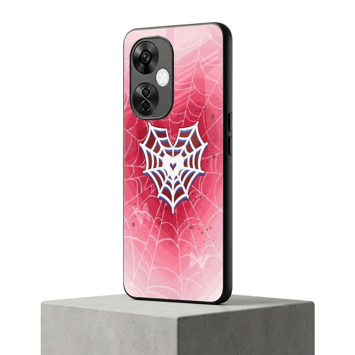 Y2K Hearts X Web oneplus nord ce 3 lite mobile cover | shockproof glass phone case