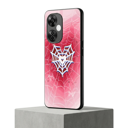 Y2K Hearts X Web oneplus nord ce 3 lite mobile cover | shockproof glass phone case
