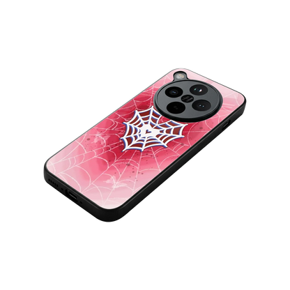 Y2K Hearts X Web stylish phone case for oppo find x8 | glossy glass and slim fit