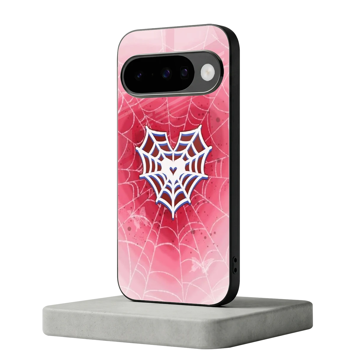 Y2K Hearts X Web google pixel 10 mobile cover | shockproof glass phone case