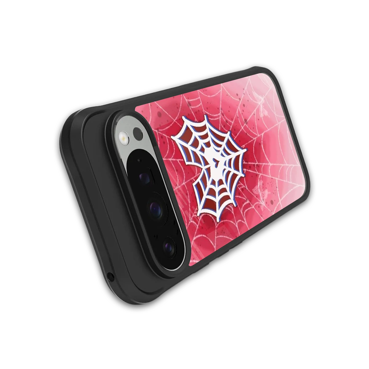 Y2K Hearts X Web stylish phone case for google pixel 9 pro xl | glossy glass and slim fit