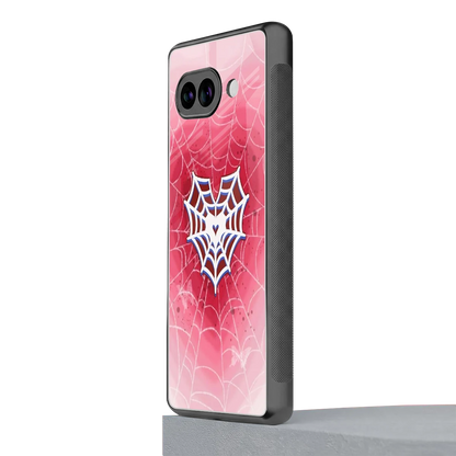 Y2K Hearts X Web google pixel 9a mobile cover | shockproof glass phone case
