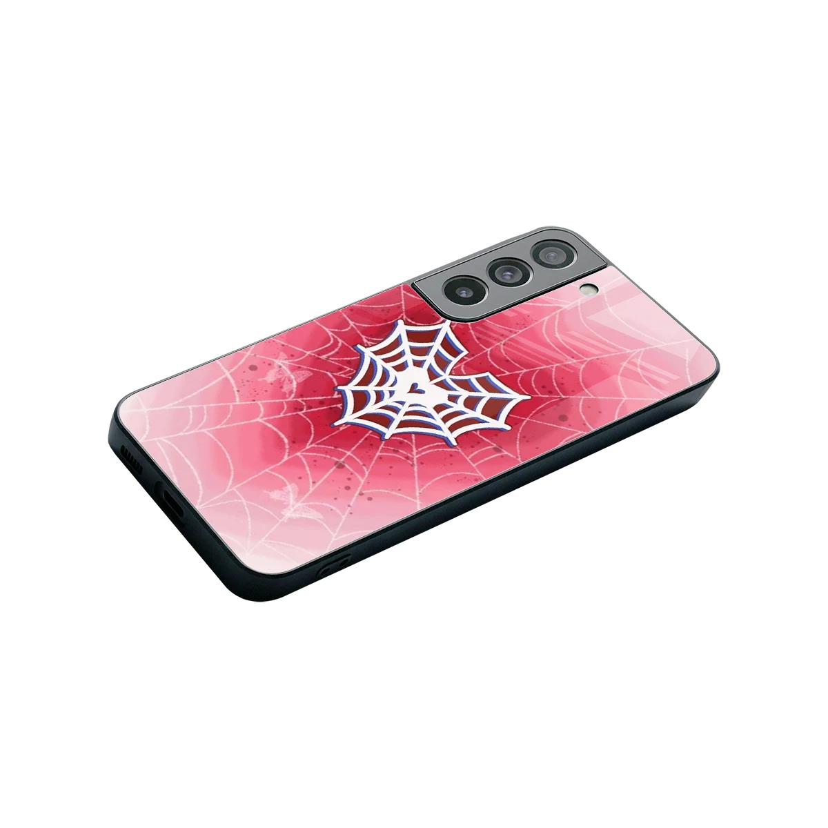 Y2K Hearts X Web stylish phone case for samsung galaxy s22 | glossy glass and slim fit