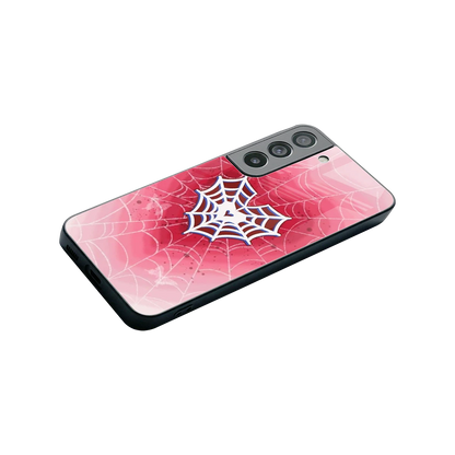 Y2K Hearts X Web stylish phone case for samsung galaxy s22 | glossy glass and slim fit