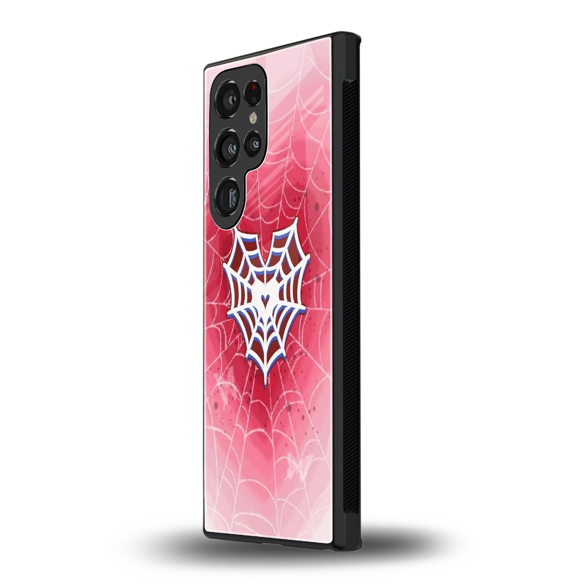 Y2K Hearts X Web samsung galaxy s24 ultra mobile cover | shockproof glass phone case