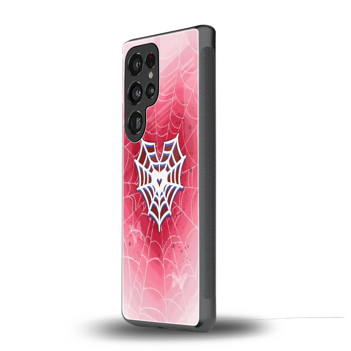 Y2K Hearts X Web samsung galaxy s26 ultra mobile cover | shockproof glass phone case