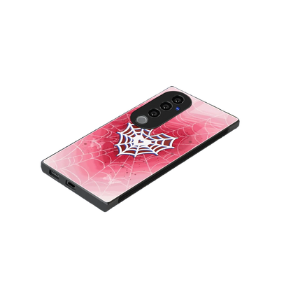 Y2K Hearts X Web stylish phone case for vivo v40 pro | glossy glass and slim fit