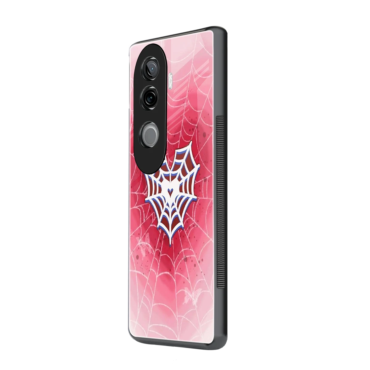 Y2K Hearts X Web vivo v40e mobile cover | shockproof glass phone case