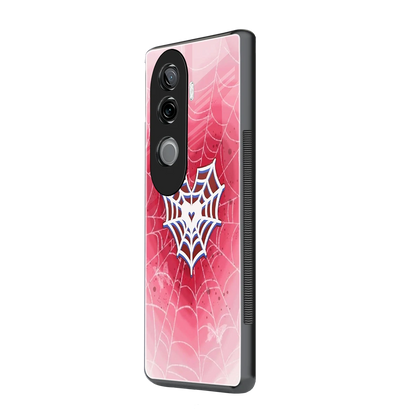 Y2K Hearts X Web vivo v40e mobile cover | shockproof glass phone case