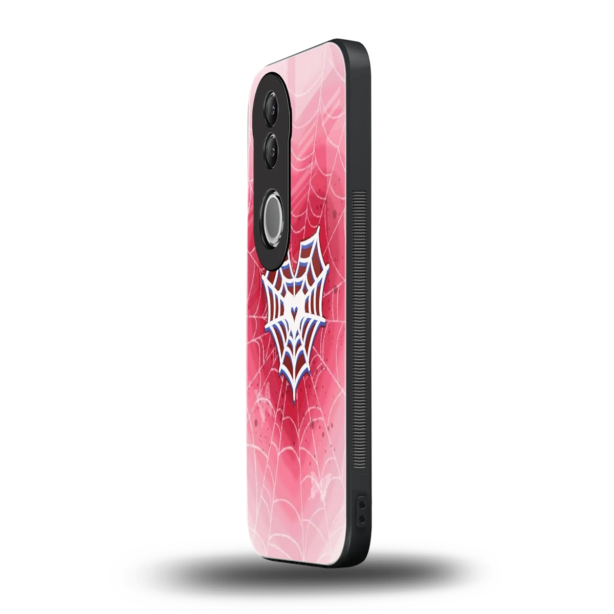Y2K Hearts X Web vivo v50 mobile cover | shockproof glass phone case