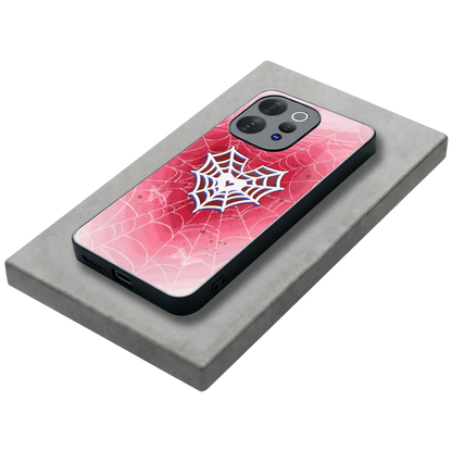 Y2K Hearts X Web stylish phone case for vivo v70 elite | glossy glass and slim fit