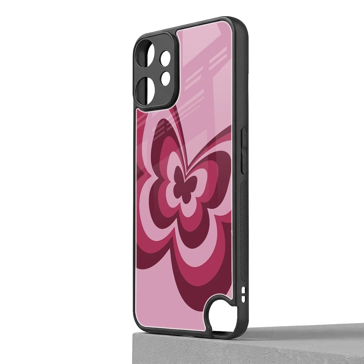 Y2K Magenta Butterfly cmf nothing phone 2 pro mobile cover | shockproof glass phone case